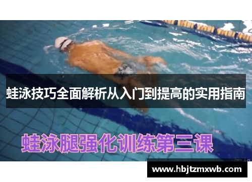 蛙泳技巧全面解析从入门到提高的实用指南